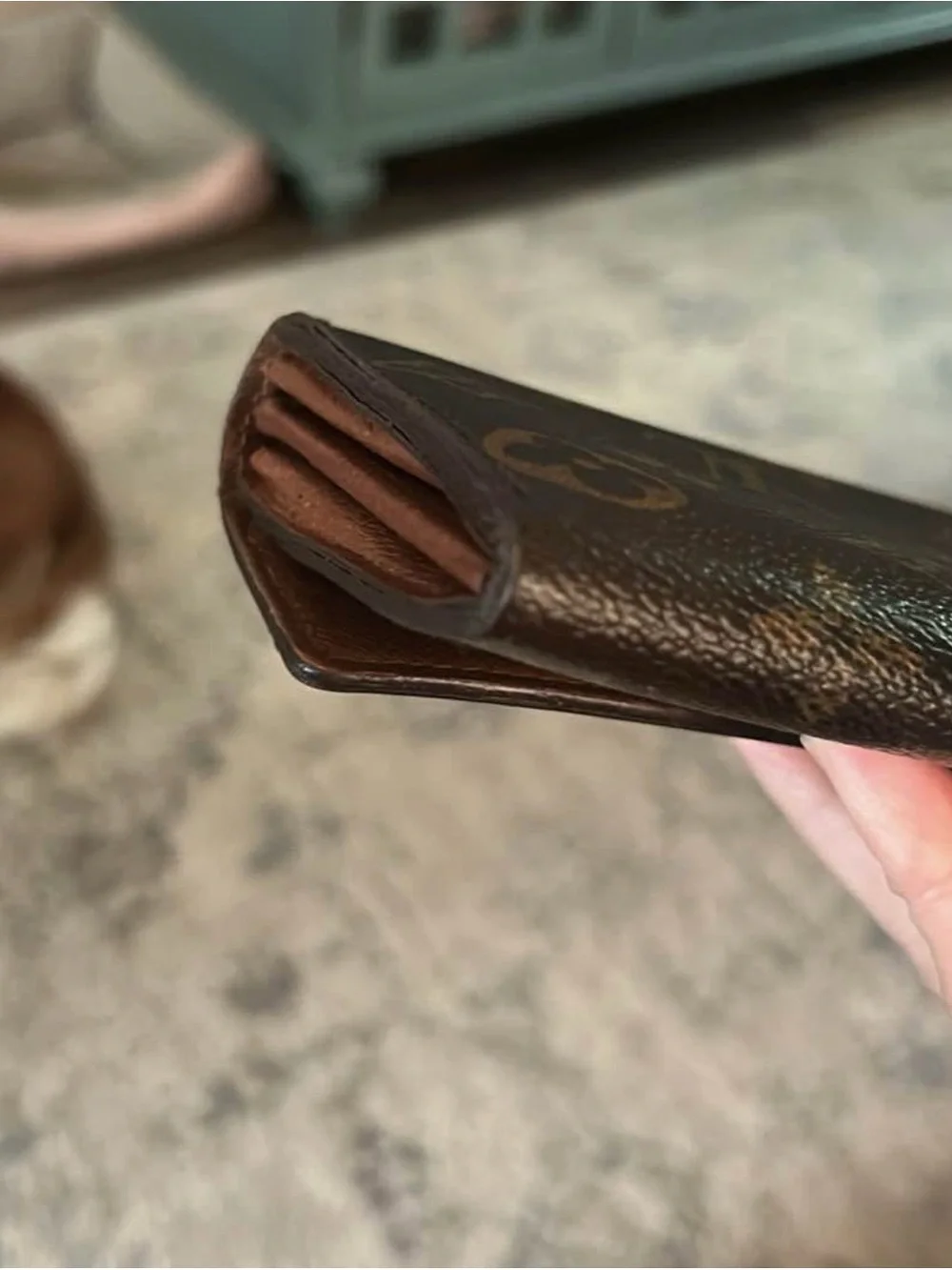 Louis Vuitton Sarah Wallet Brown Monogram